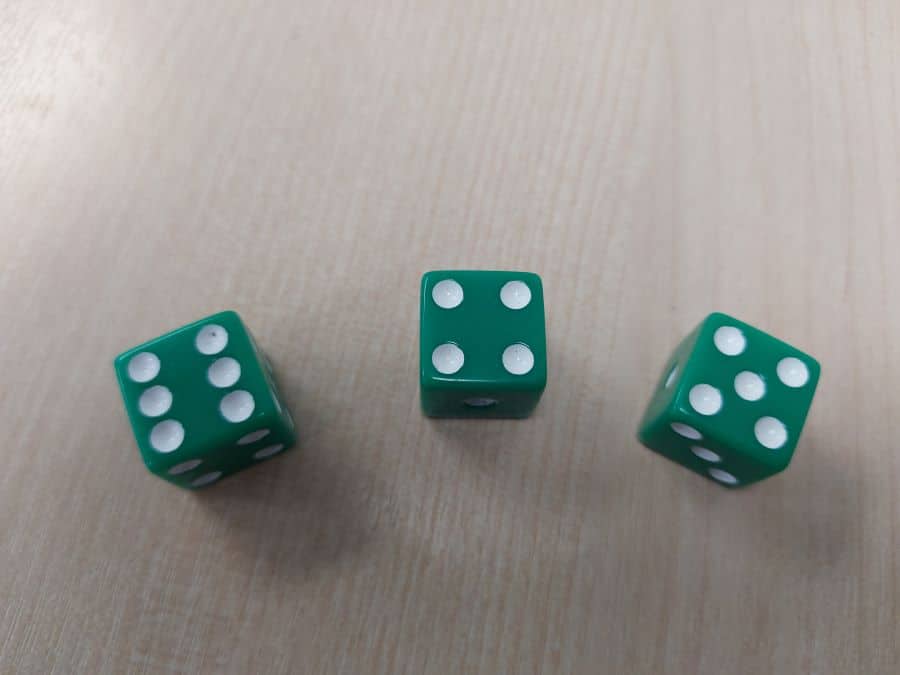 3 dice games